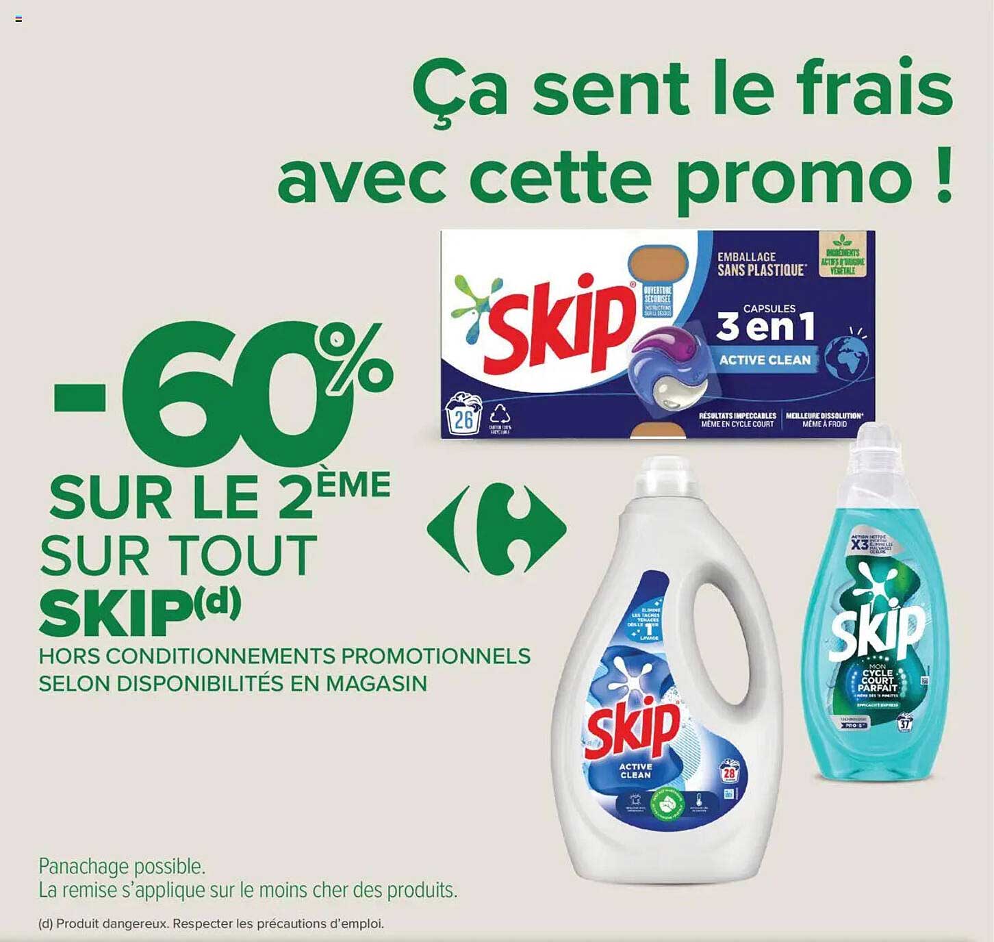 Ça sent le frais avec cette promo !