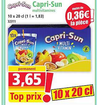 Capri-Sun multivitamines
