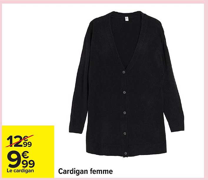 Cardigan femme