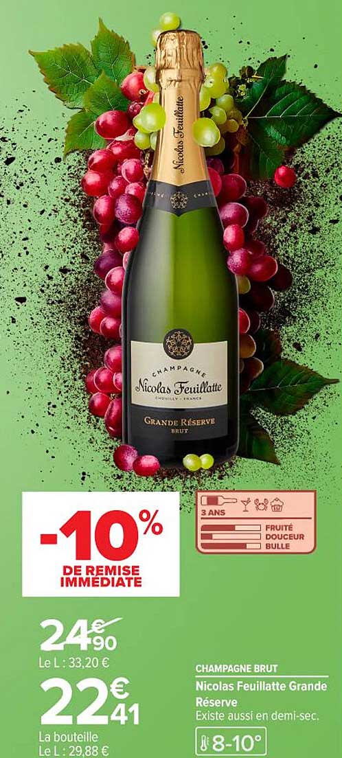 Champagne Nicolas Feuillatte Grande Réserve
