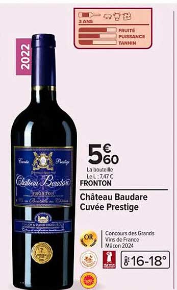 Château Baudare Cuvée Prestige