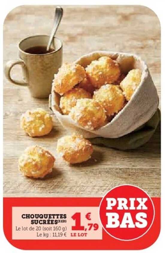 CHOUQUETTES SUCRÉES (3 KD)