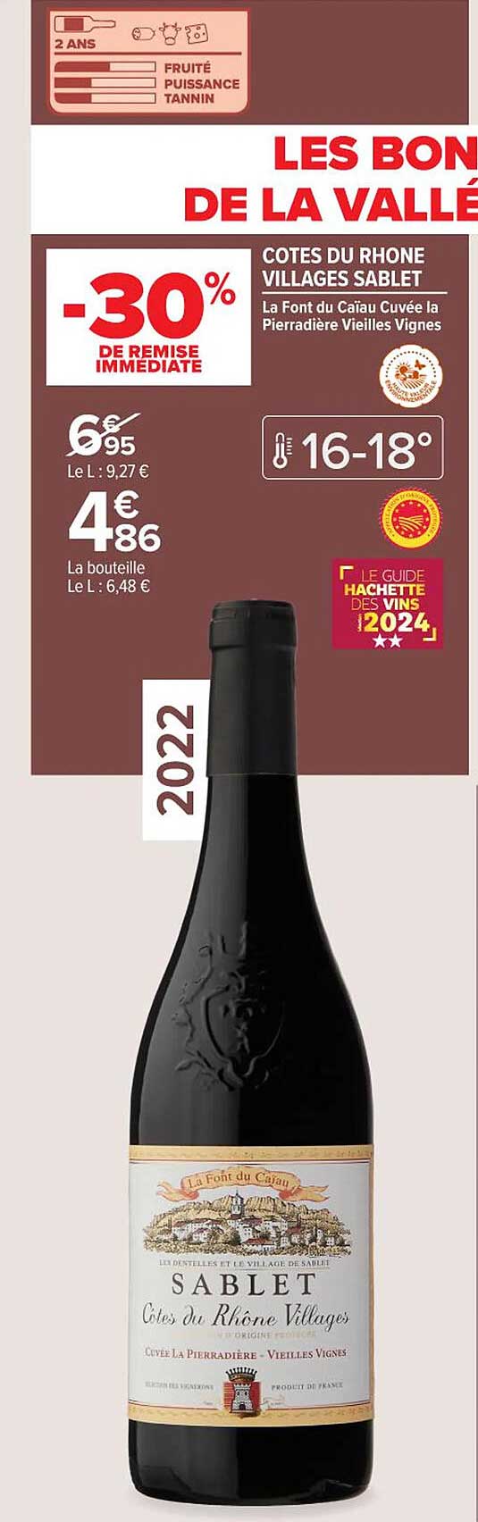COTES DU RHONE VILLAGES SABLET