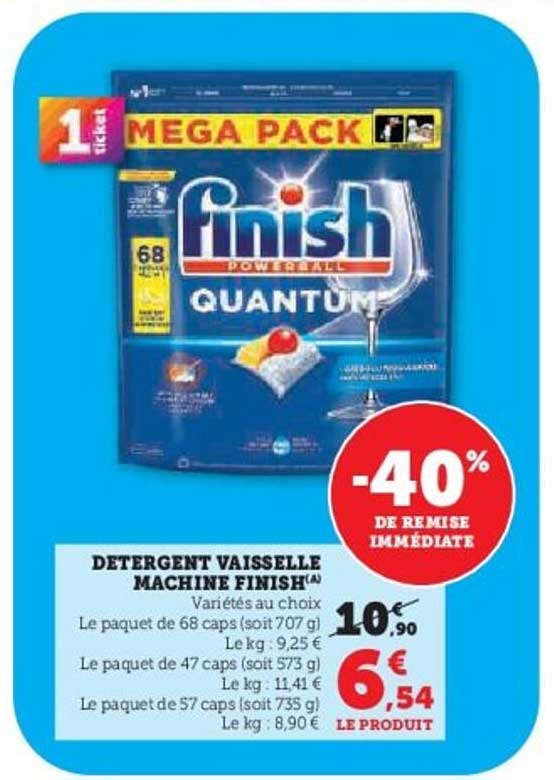 DETERGENT VAISSELLE MACHINE FINISH®