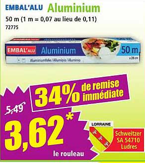 EMBAL'ALU Aluminium