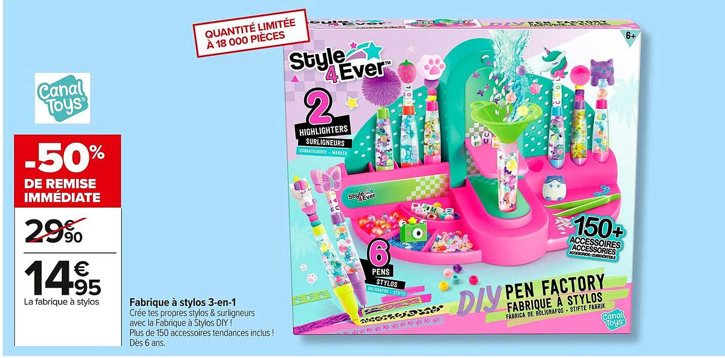Fabrique à stylos 3-en-1