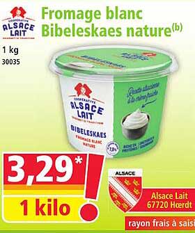 Fromage blanc Bibeleskaes nature