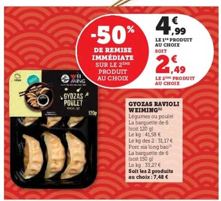 GYOZAS RAVIOLI WEIMING