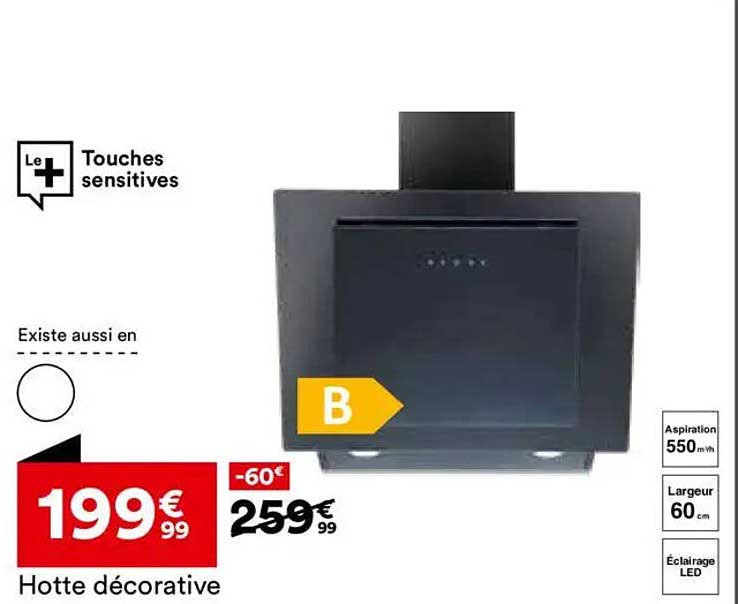 Hotte décorative