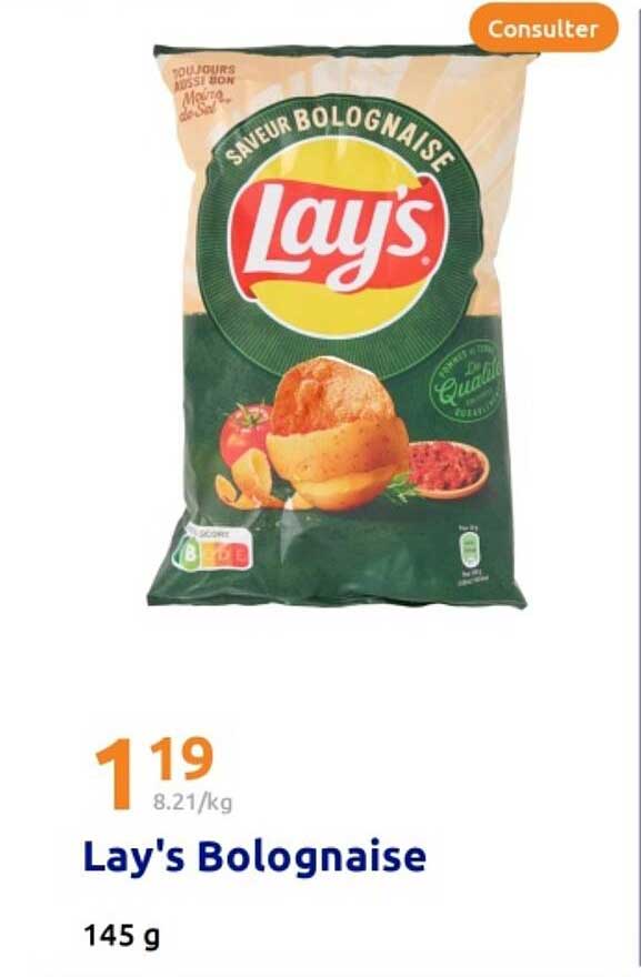 Lay's Bolognaise