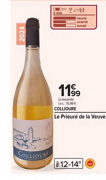 Le Prieuré de la Veuve - Collioure