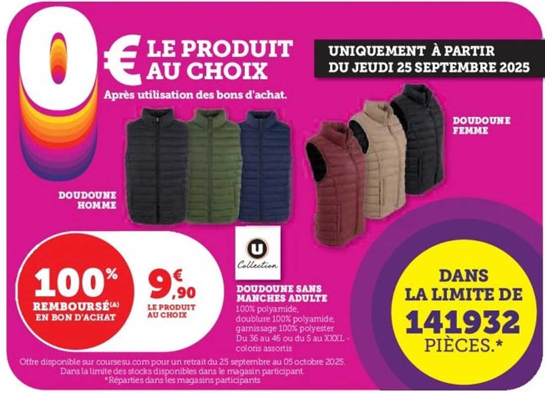 LE PRODUIT AU CHOIX