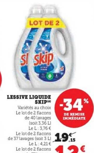 LESSIVE LIQUIDE SKIP