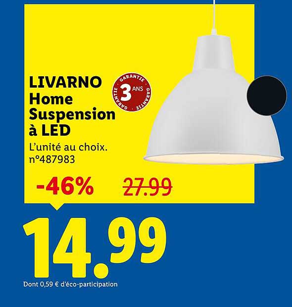 LIVARNO Home Suspension à LED