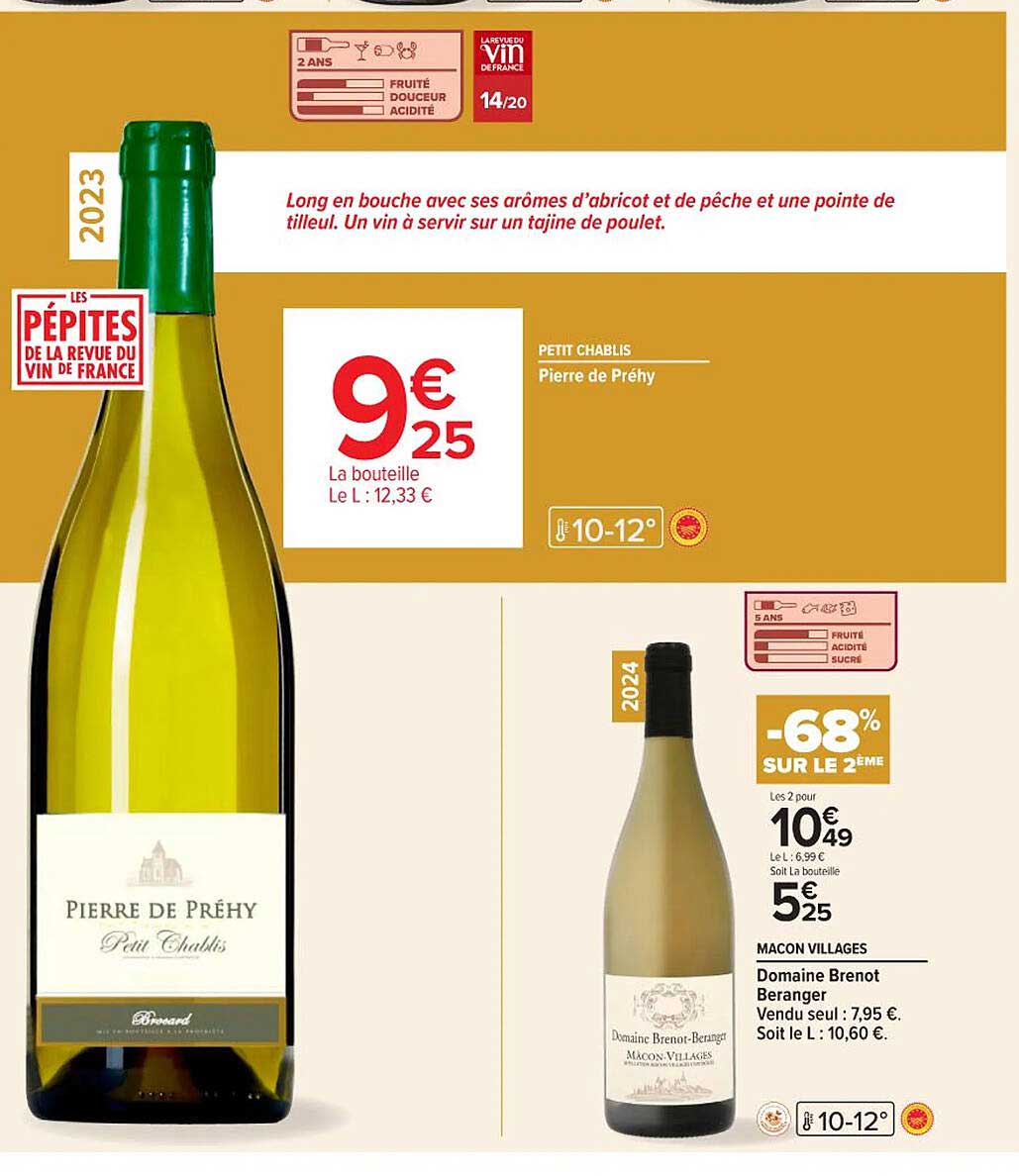 Petit Chablis Pierre de Préhy