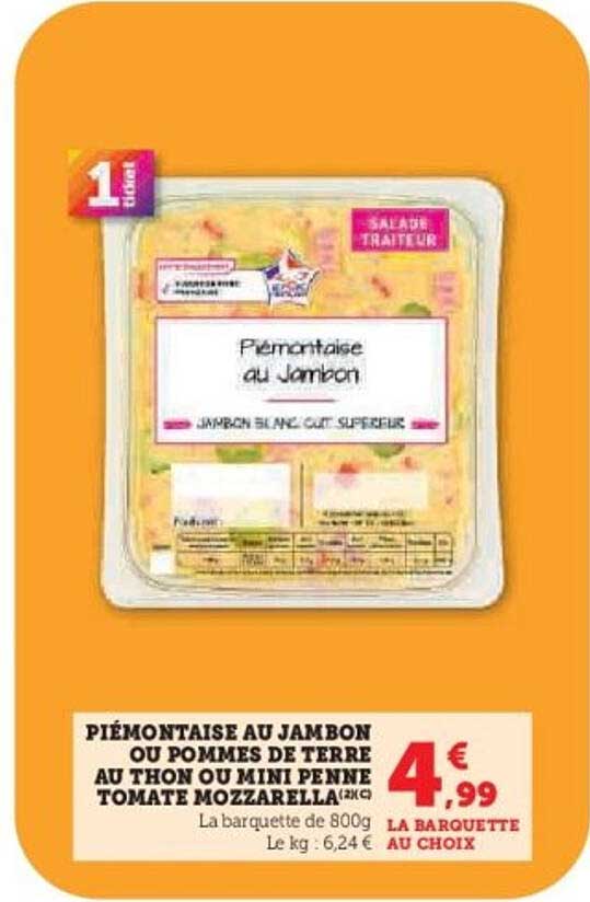 Piémontaise au jambon