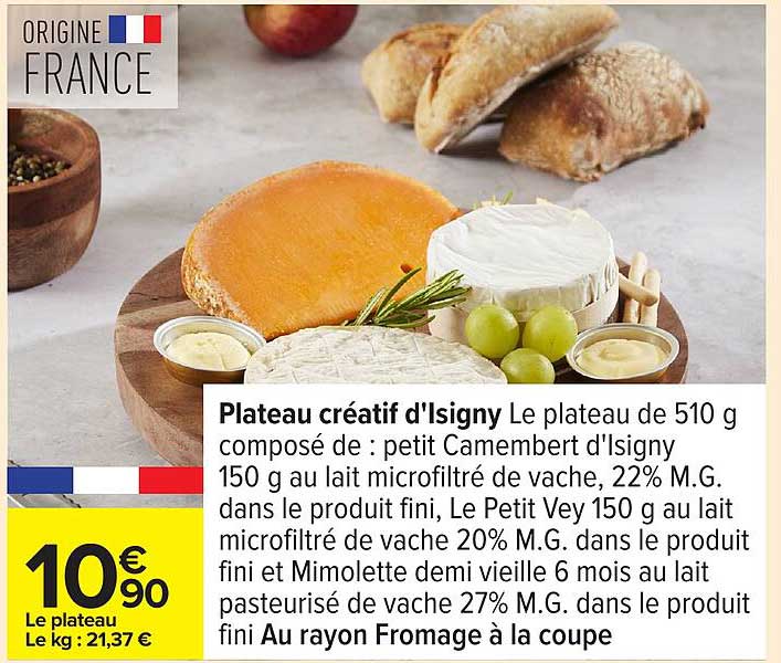 Plateau créatif d'Isigny