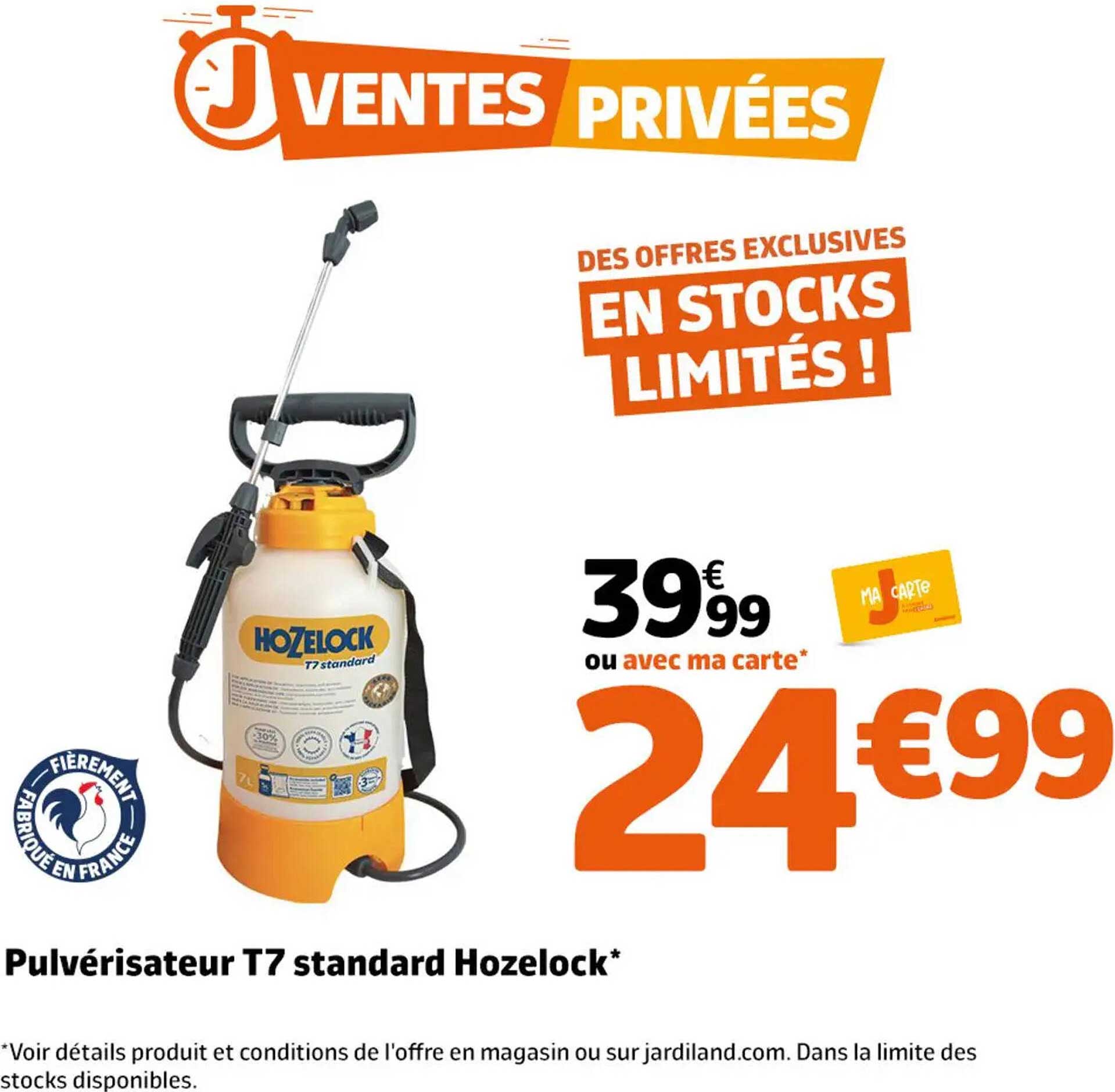 Pulvérisateur T7 standard Hozelock