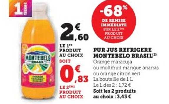 PUR JUS REFRIGERE MONTEBELO BRASIL