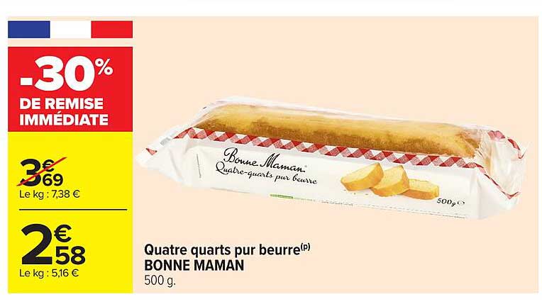 Quatre quarts pur beurre
