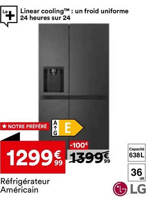 Réfrigérateur Américain