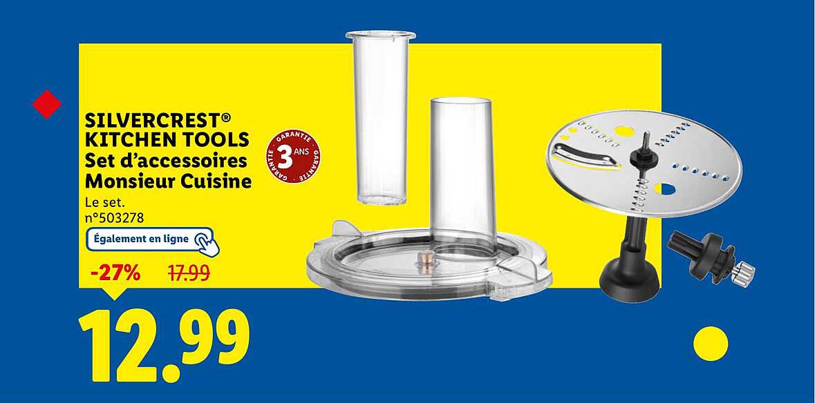 Set d’accessoires Monsieur Cuisine