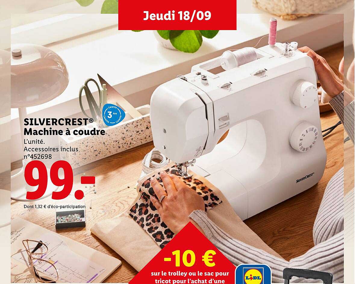 SILVERCREST® Machine à coudre