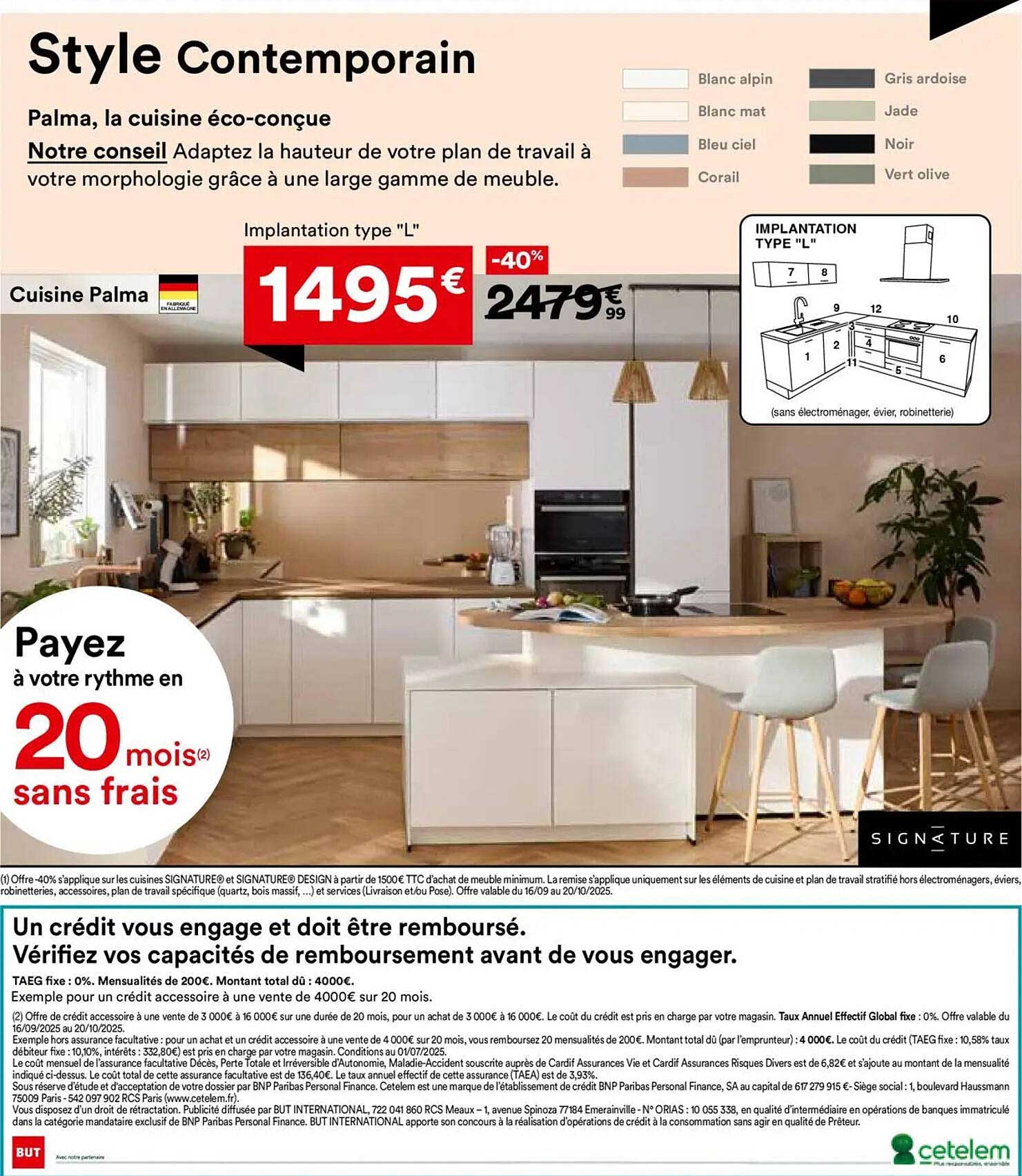 Style Contemporain - Cuisine Palma