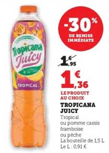 TROPICANA JUICY