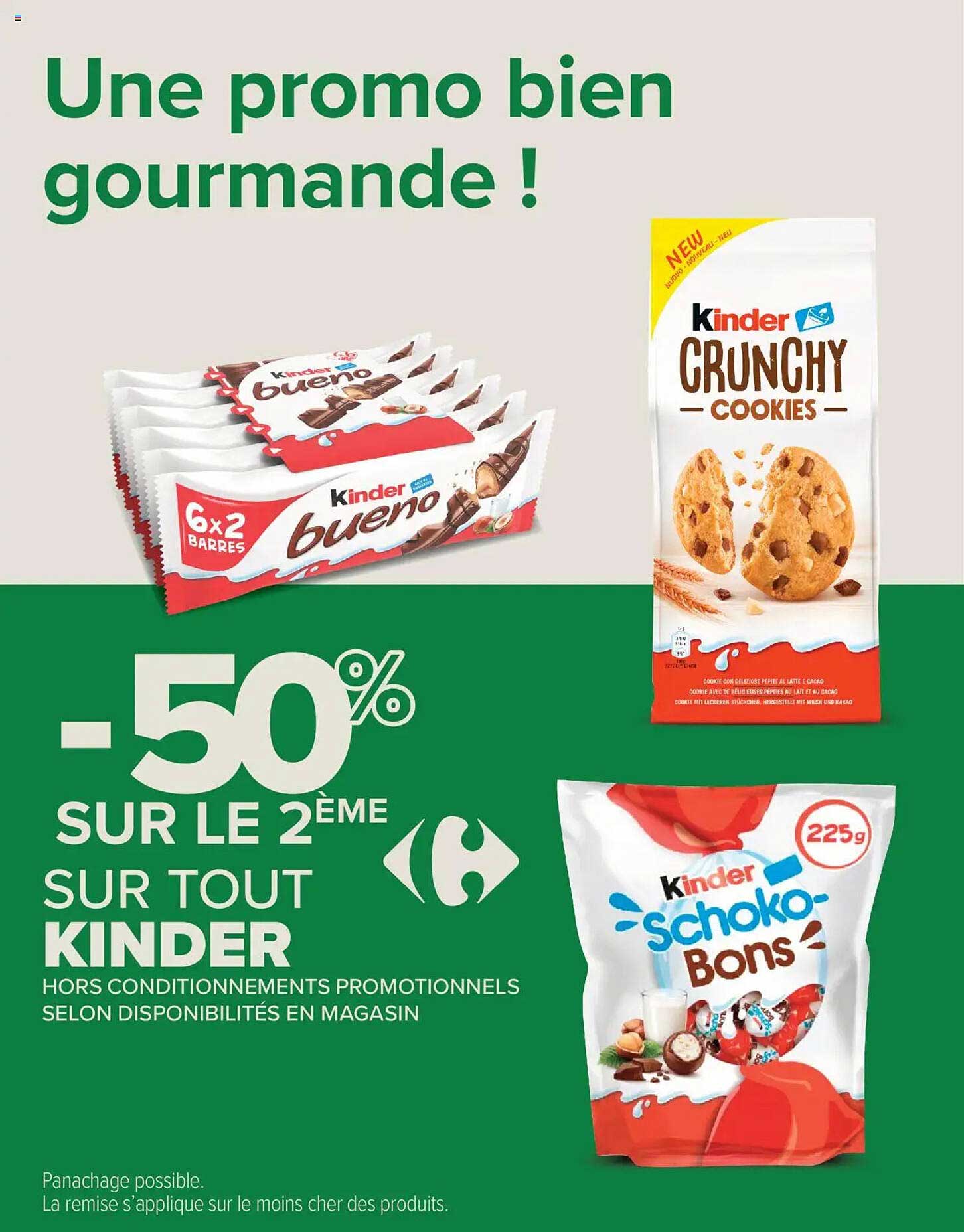 Une promo bien gourmande !