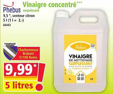 Vinaigre concentré***