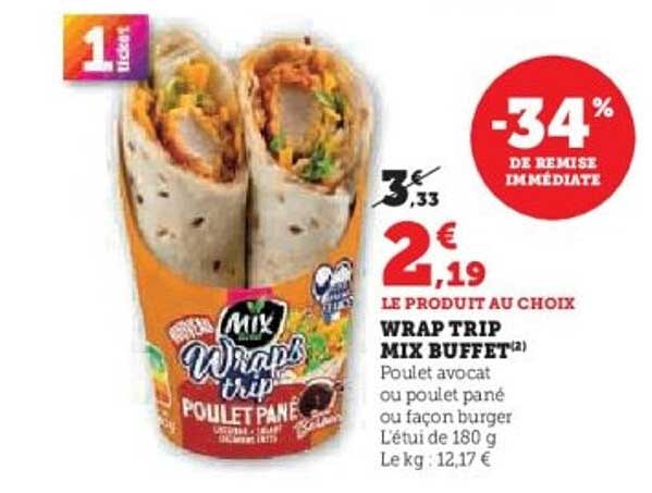 WRAP TRIP MIX BUFFET