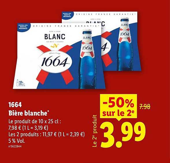 1664 Bière blanche*