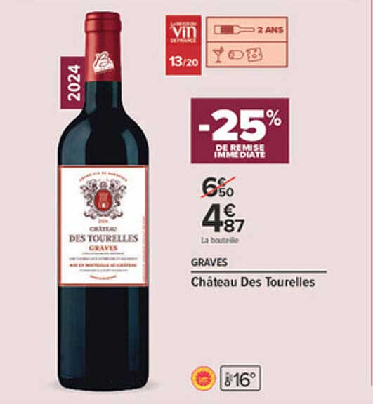 -25% DE REMISE IMMÉDIATE
