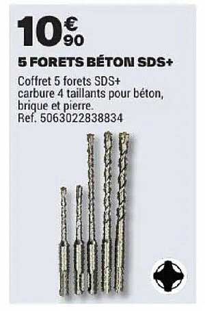 5 FORETS BÉTON SDS+