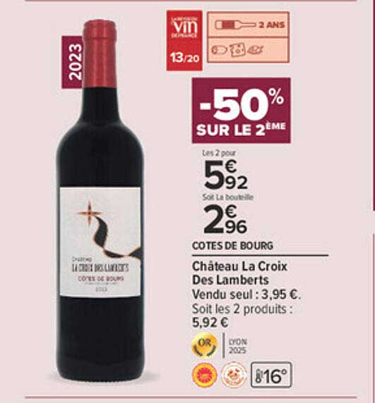 -50% SUR LE 2ÈME