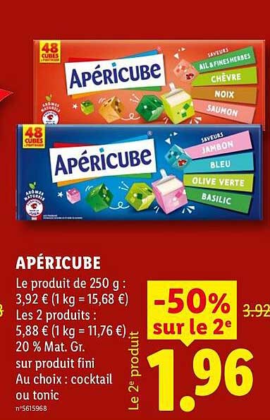 APÉRICUBE