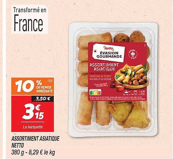 ASSORTIMENT ASIATIQUE NETTO