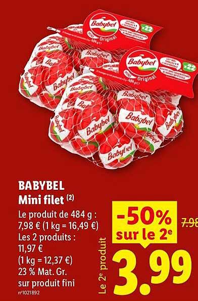 BABYBEL Mini filet