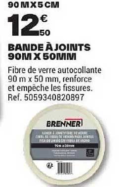 BANDE À JOINTS 90M X 50MM