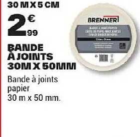 BANDE AJOINTS 30M X 50MM