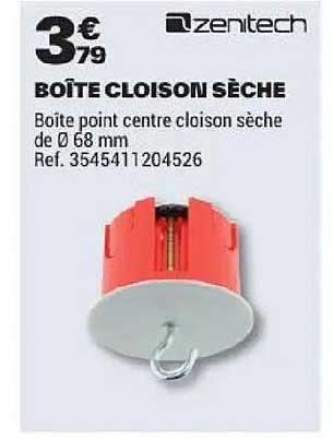 BOÎTE CLOISON SÈCHE