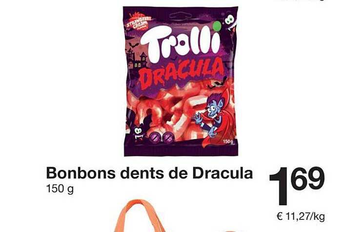 Bonbons dents de Dracula