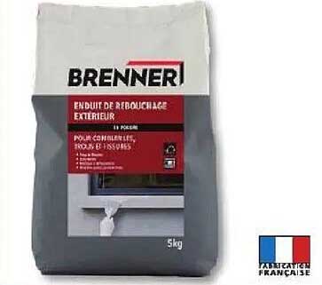 BRENNER ENDUIT DE REBOUCHAGE EXTERIEUR
