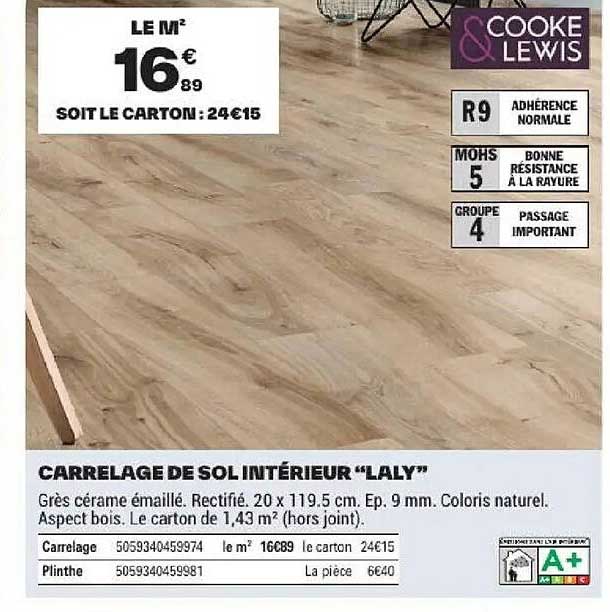CARRELAGE DE SOL INTÉRIEUR “LALY”