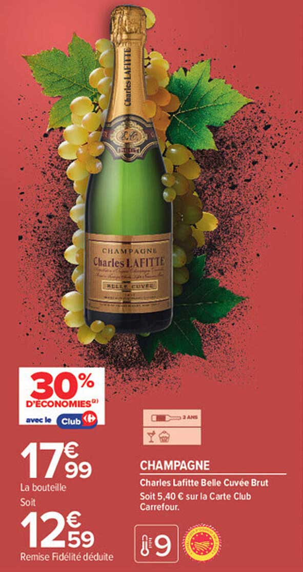 CHAMPAGNE Charles Lafitte Belle Cuvée Brut