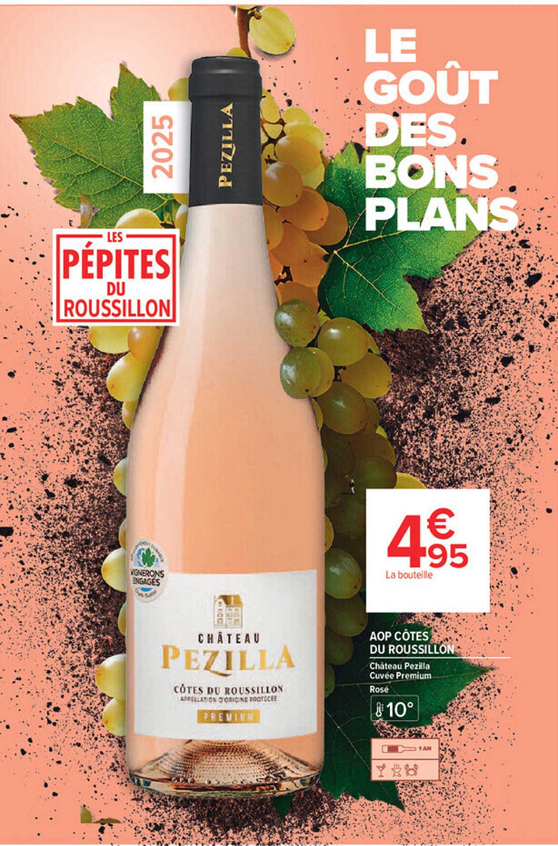 Château Pezilla Cuvée Premium Rosé