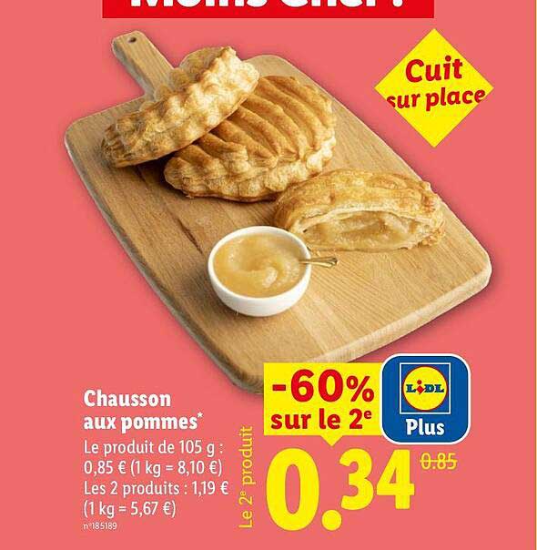 Chausson aux pommes*