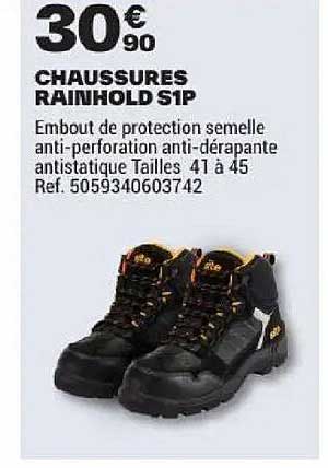 CHAUSSURES RAINHOLD S1P