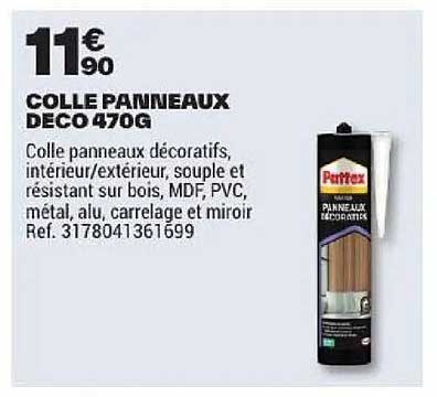 COLLE PANNEAUX DECO 470G